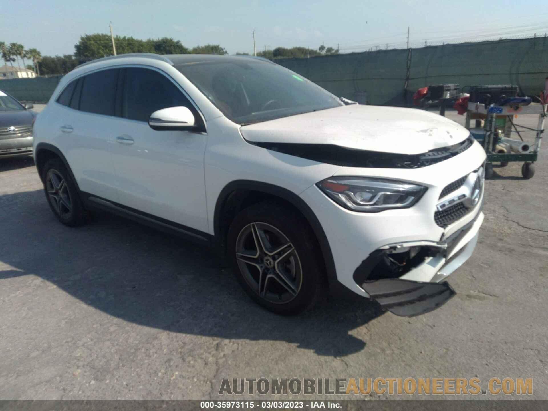 W1N4N4GB8NJ348804 MERCEDES-BENZ GLA 2022