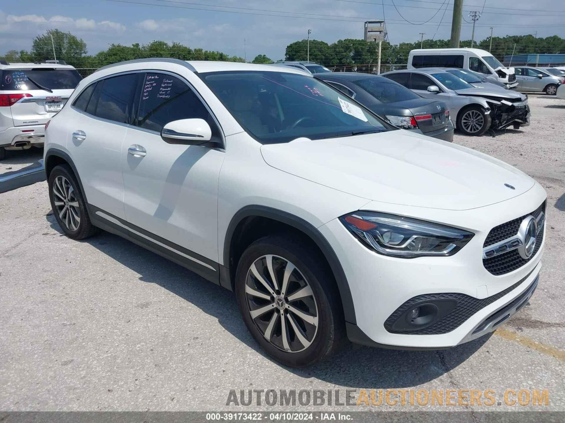 W1N4N4GB8NJ407821 MERCEDES-BENZ GLA 250 2022