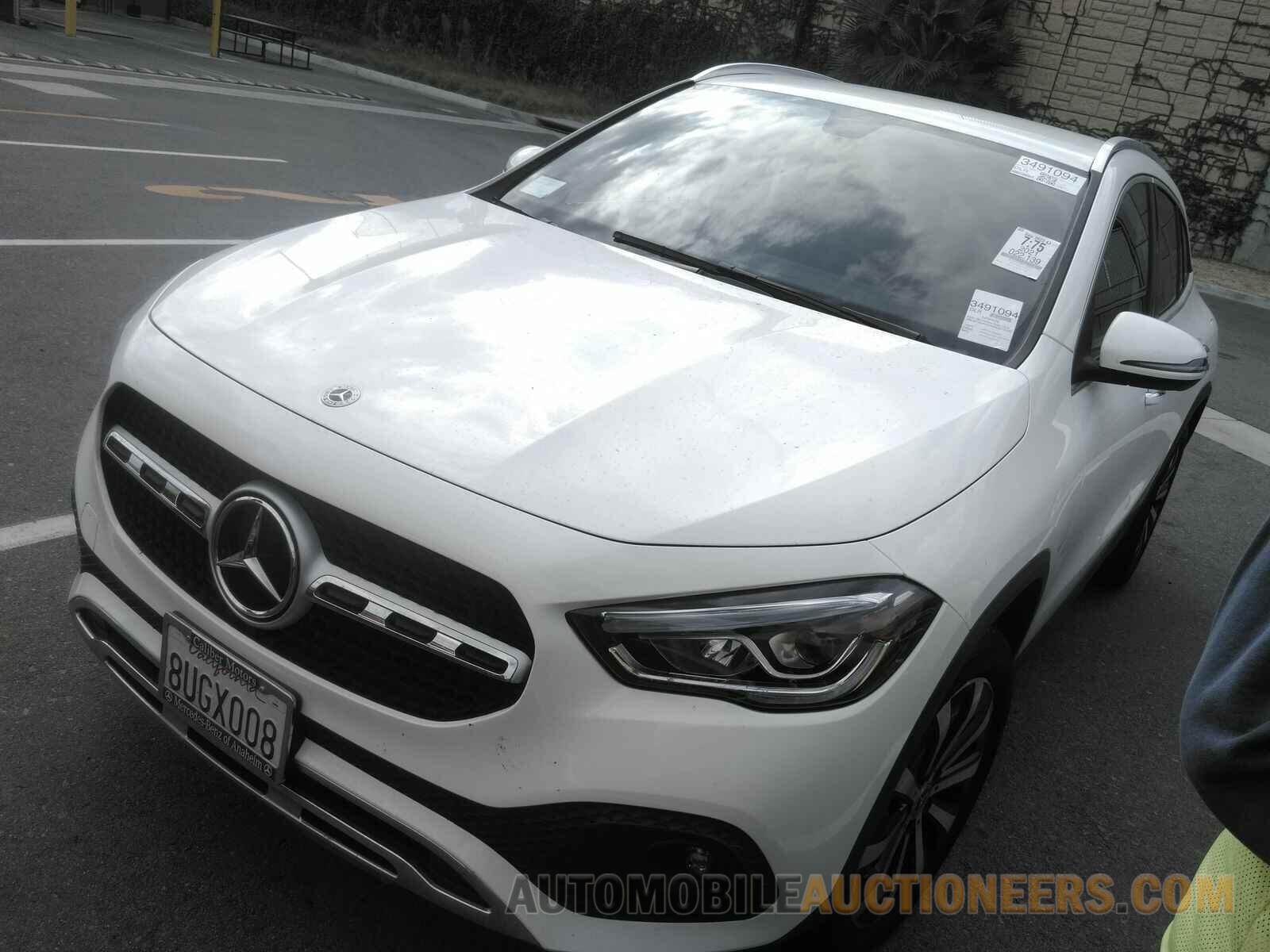 W1N4N4GB9MJ219369 Mercedes-Benz GLA 2021