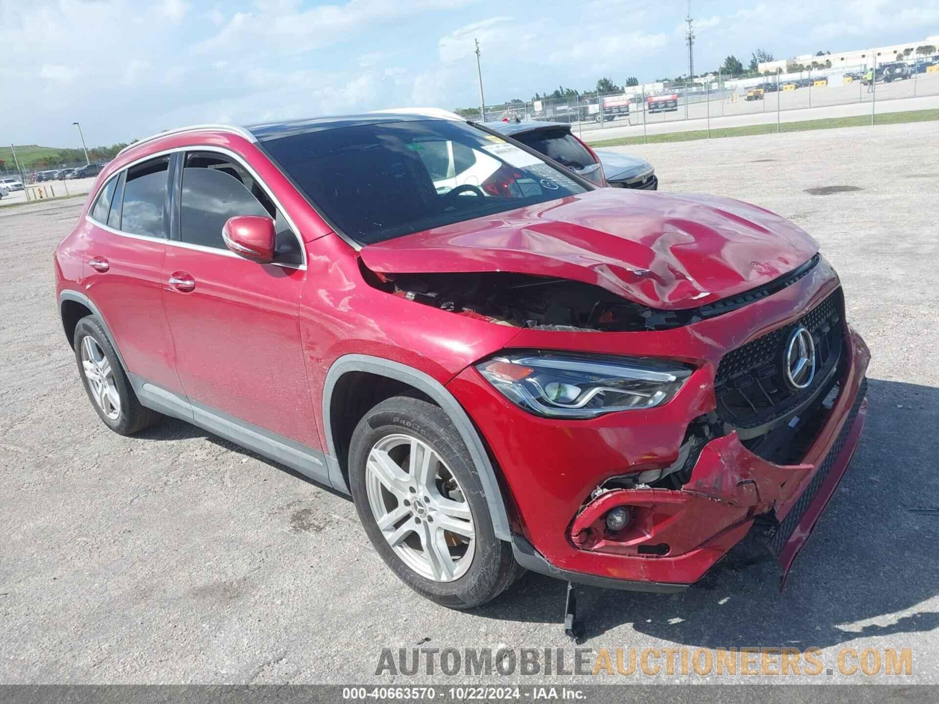 W1N4N4GB9MJ220246 MERCEDES-BENZ GLA 250 2021