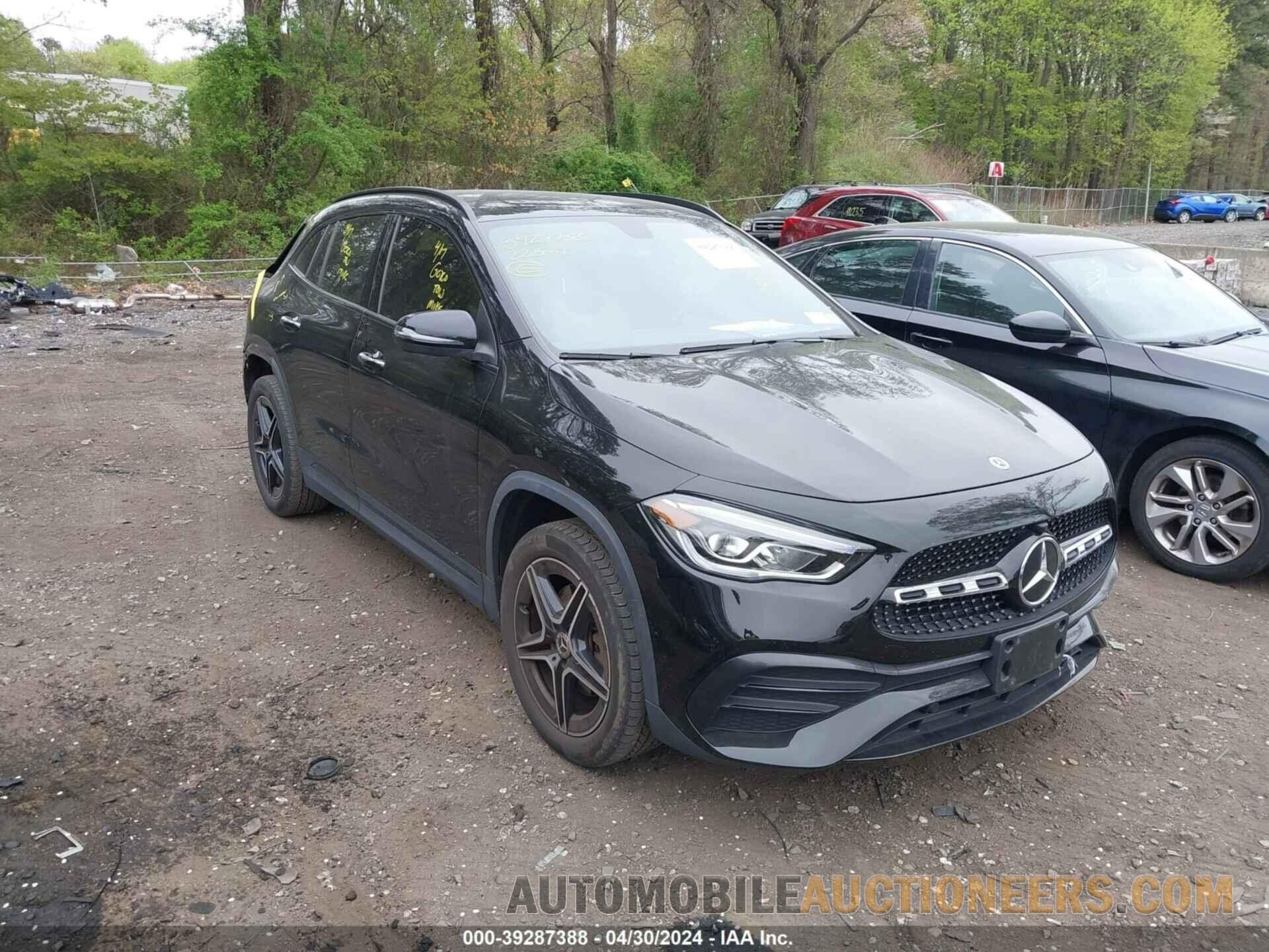 W1N4N4HB3NJ344934 MERCEDES-BENZ GLA 250 2022