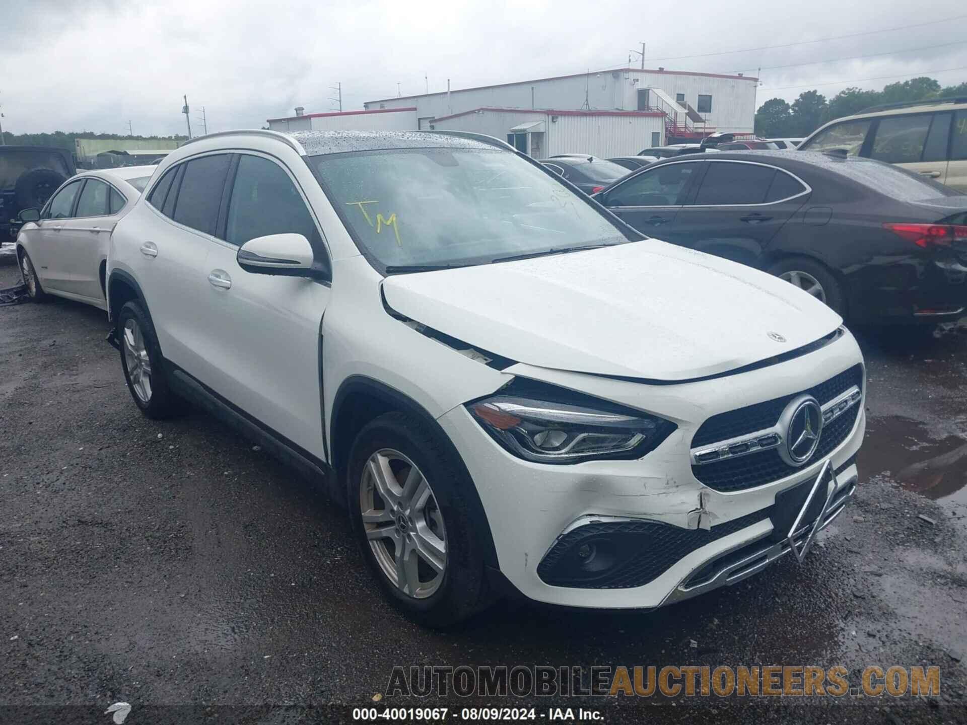 W1N4N4HB3NJ373124 MERCEDES-BENZ GLA 250 2022