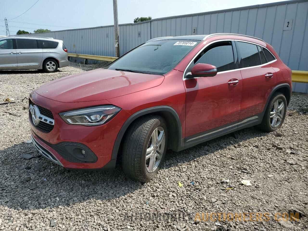 W1N4N4HB4MJ155966 MERCEDES-BENZ GLA-CLASS 2021