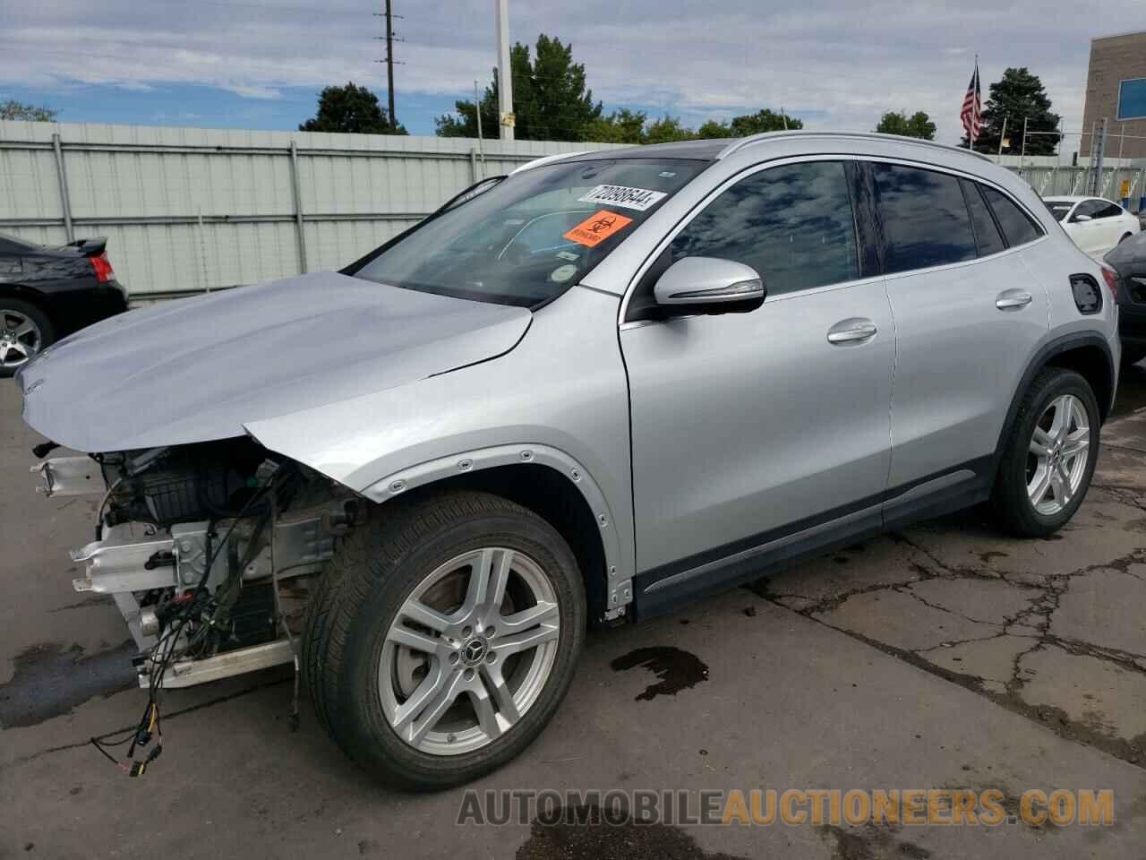 W1N4N4HB5MJ150064 MERCEDES-BENZ GLA-CLASS 2021