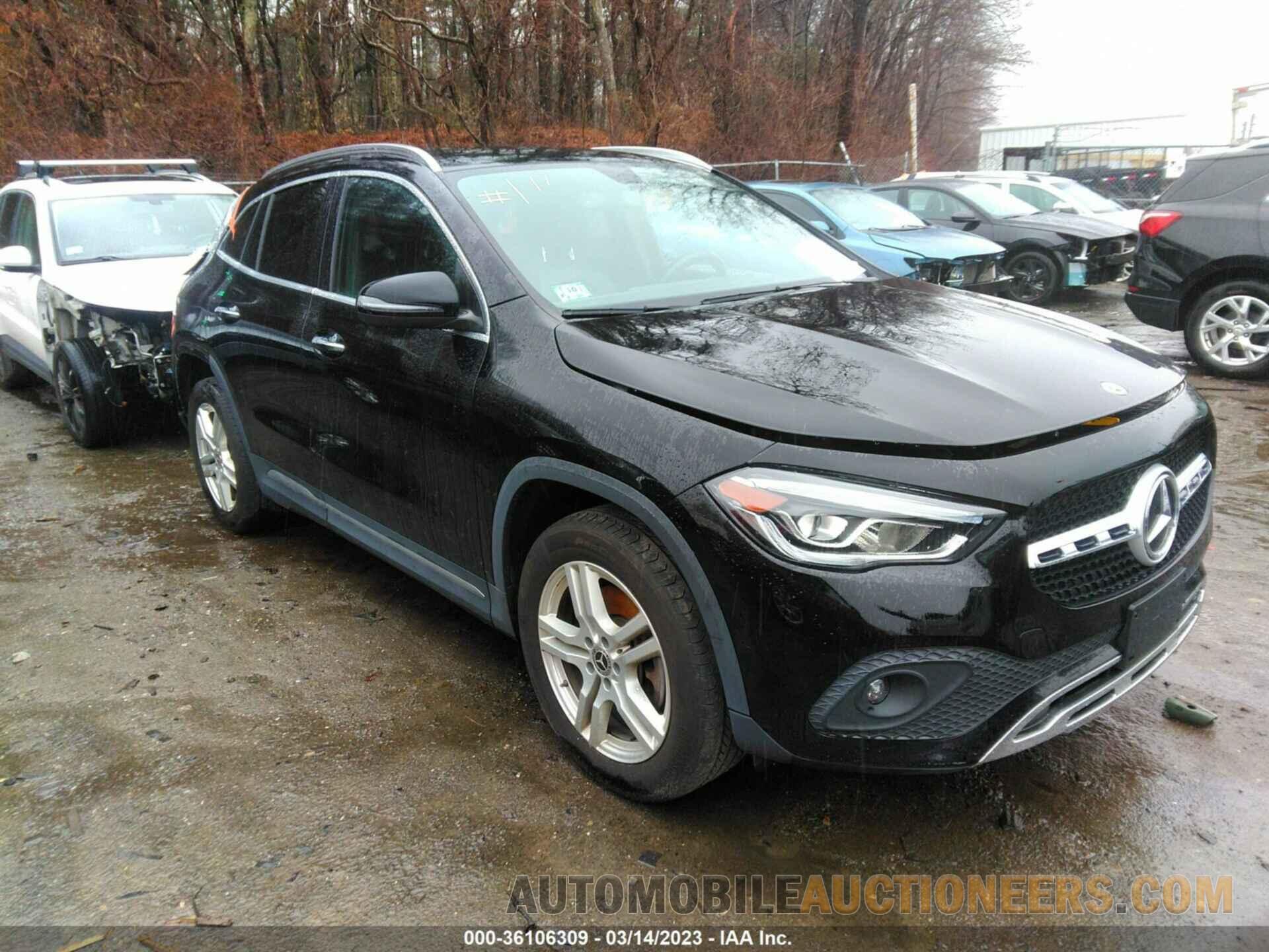 W1N4N4HB6MJ172249 MERCEDES-BENZ GLA 2021