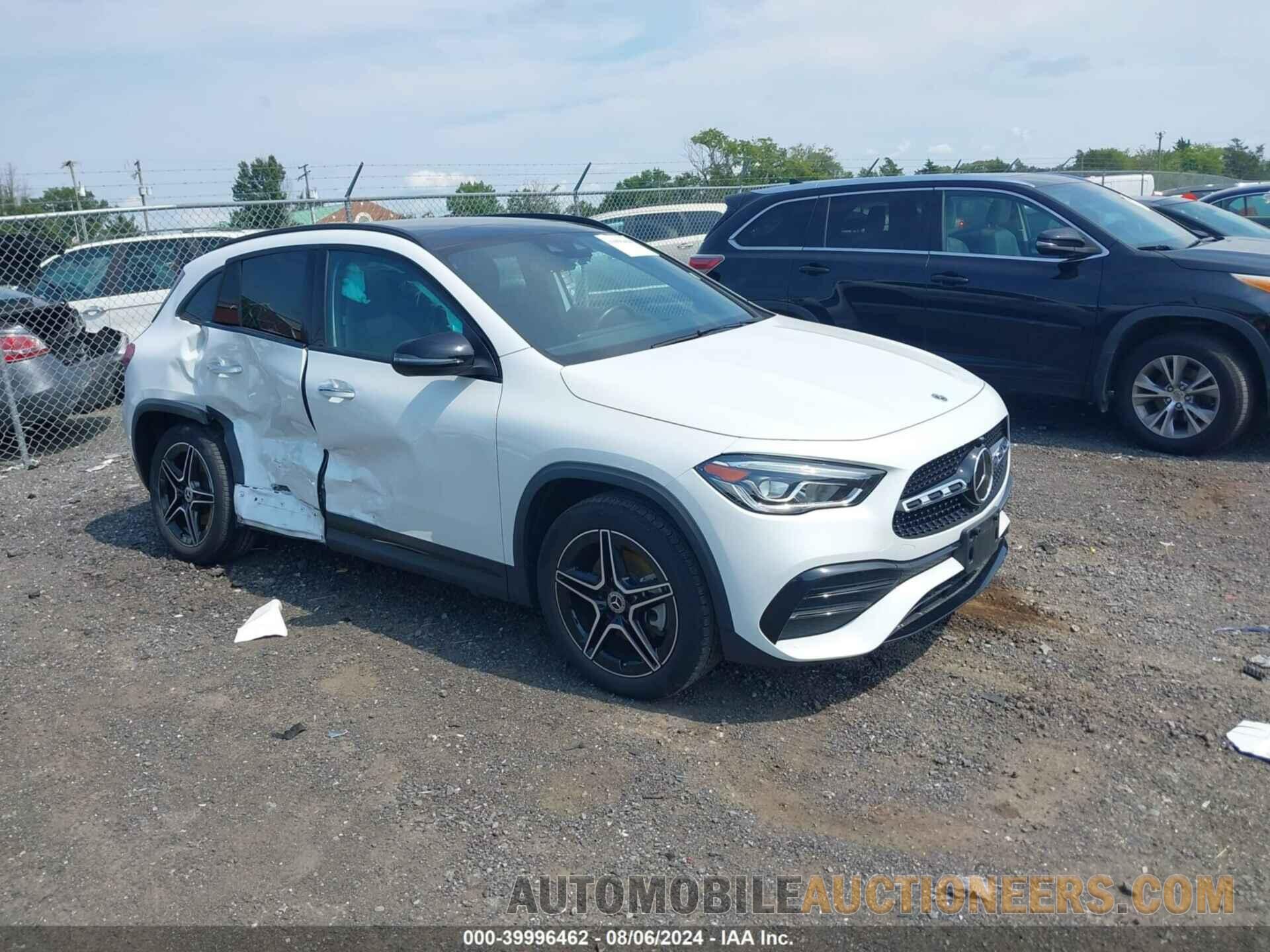 W1N4N4HB8NJ411544 MERCEDES-BENZ GLA 250 2022