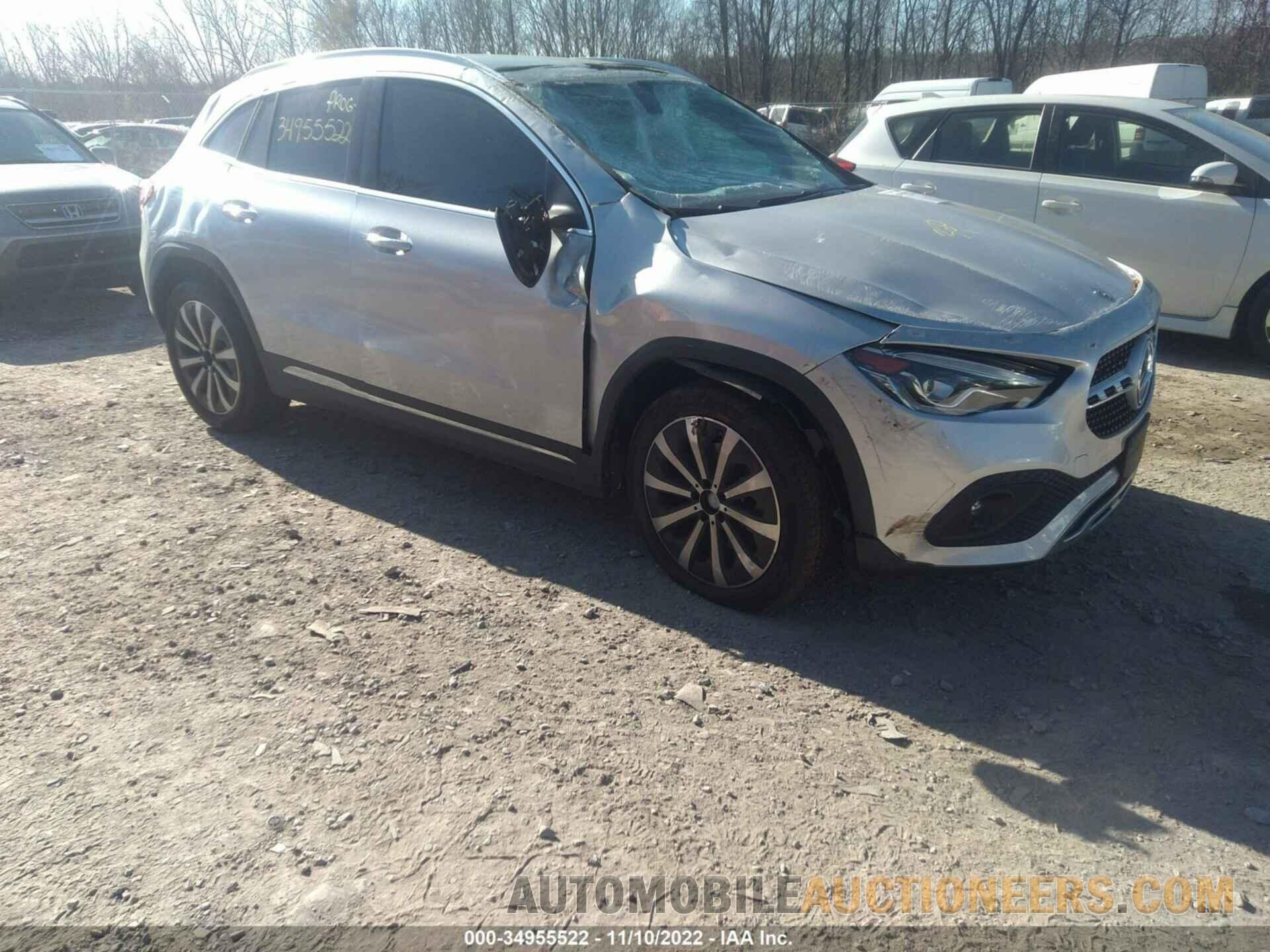 W1N4N4HB9MJ143277 MERCEDES-BENZ GLA 2021