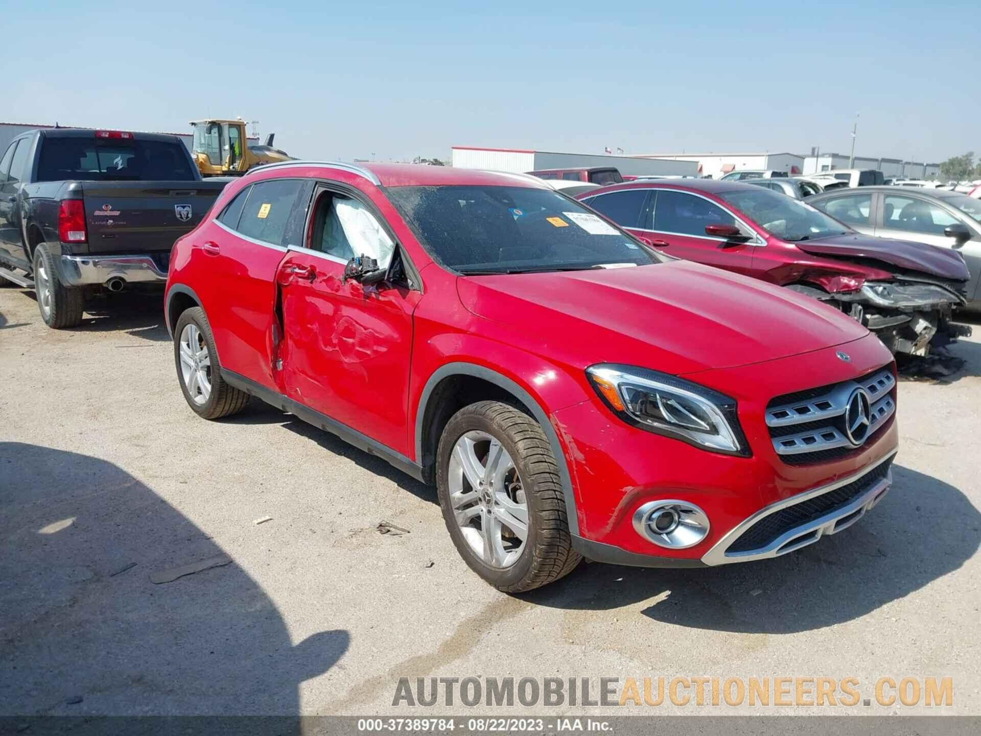 W1NTG4EB1LU031130 MERCEDES-BENZ GLA 2020