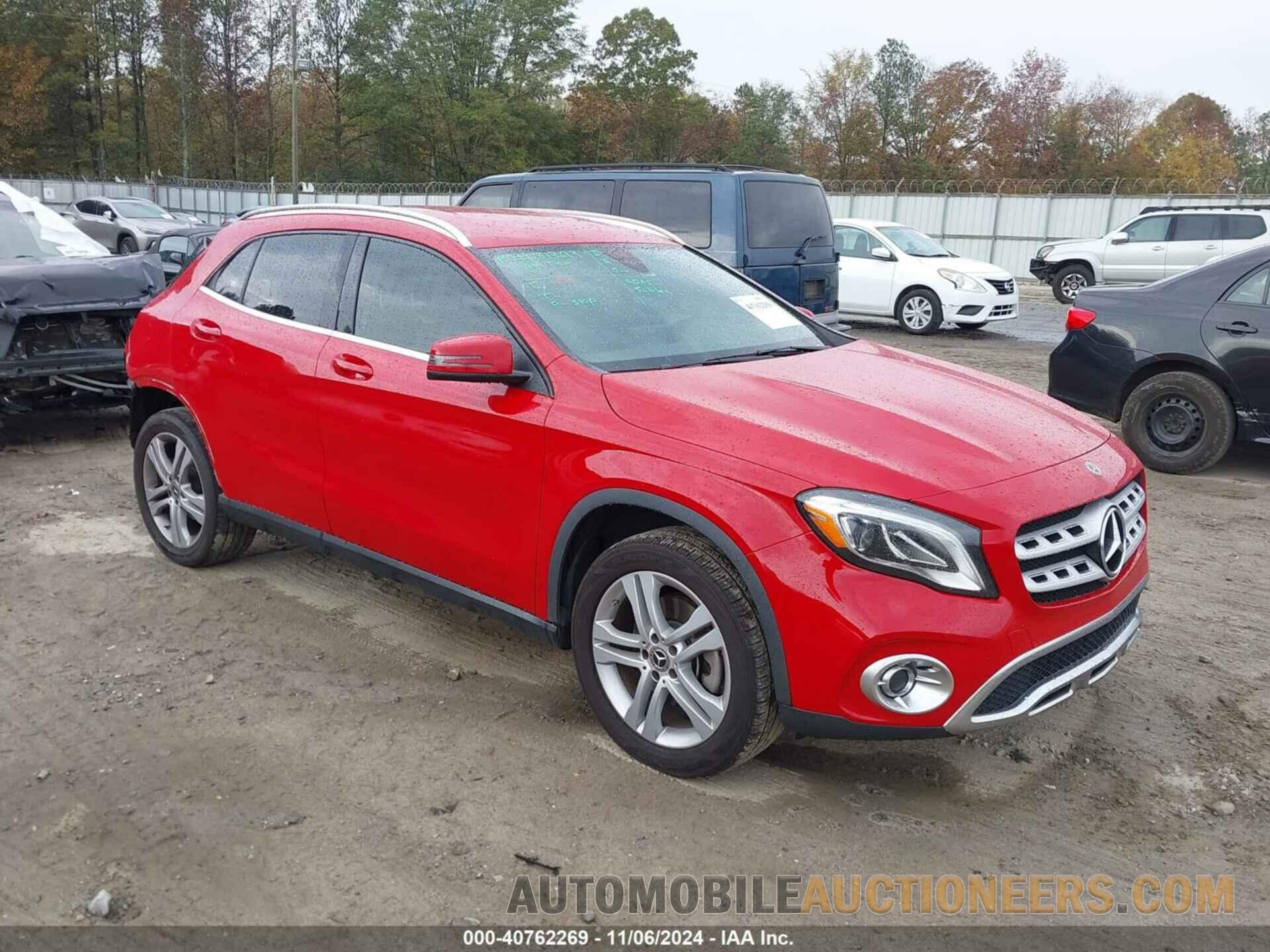 W1NTG4EB3LU029671 MERCEDES-BENZ GLA 250 2020