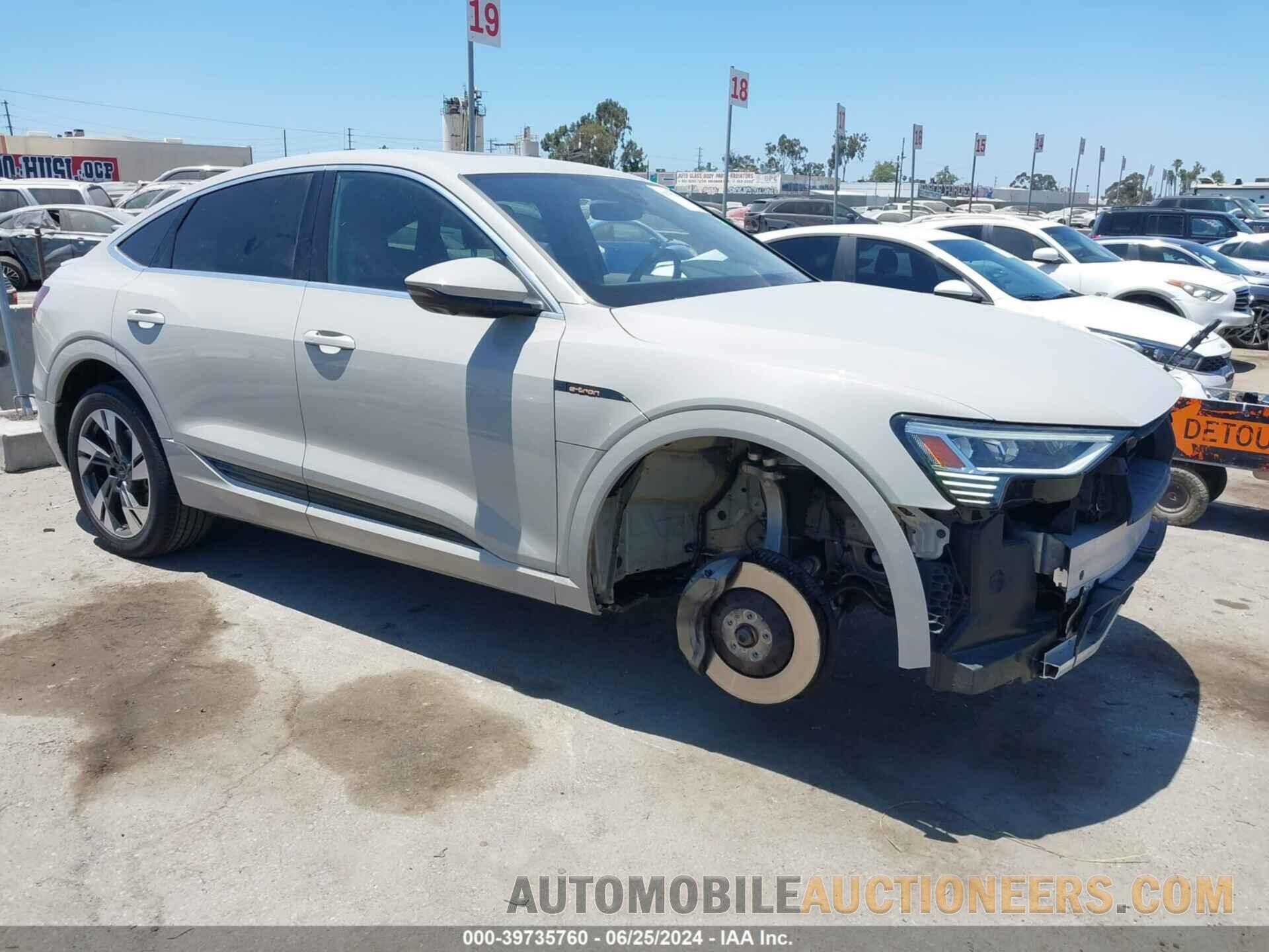 WA12AAGEXNB040508 AUDI E-TRON SPORTBACK 2022