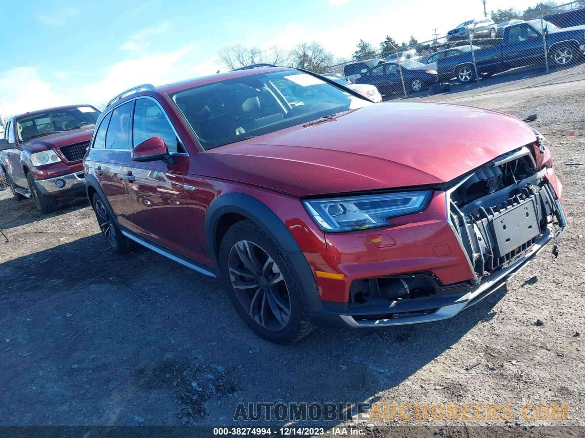 WA18NAF42HA162989 AUDI A4 ALLROAD 2017