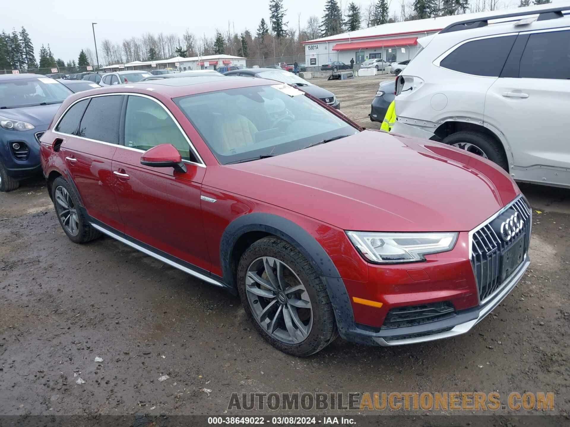 WA18NAF42JA204728 AUDI A4 ALLROAD 2018