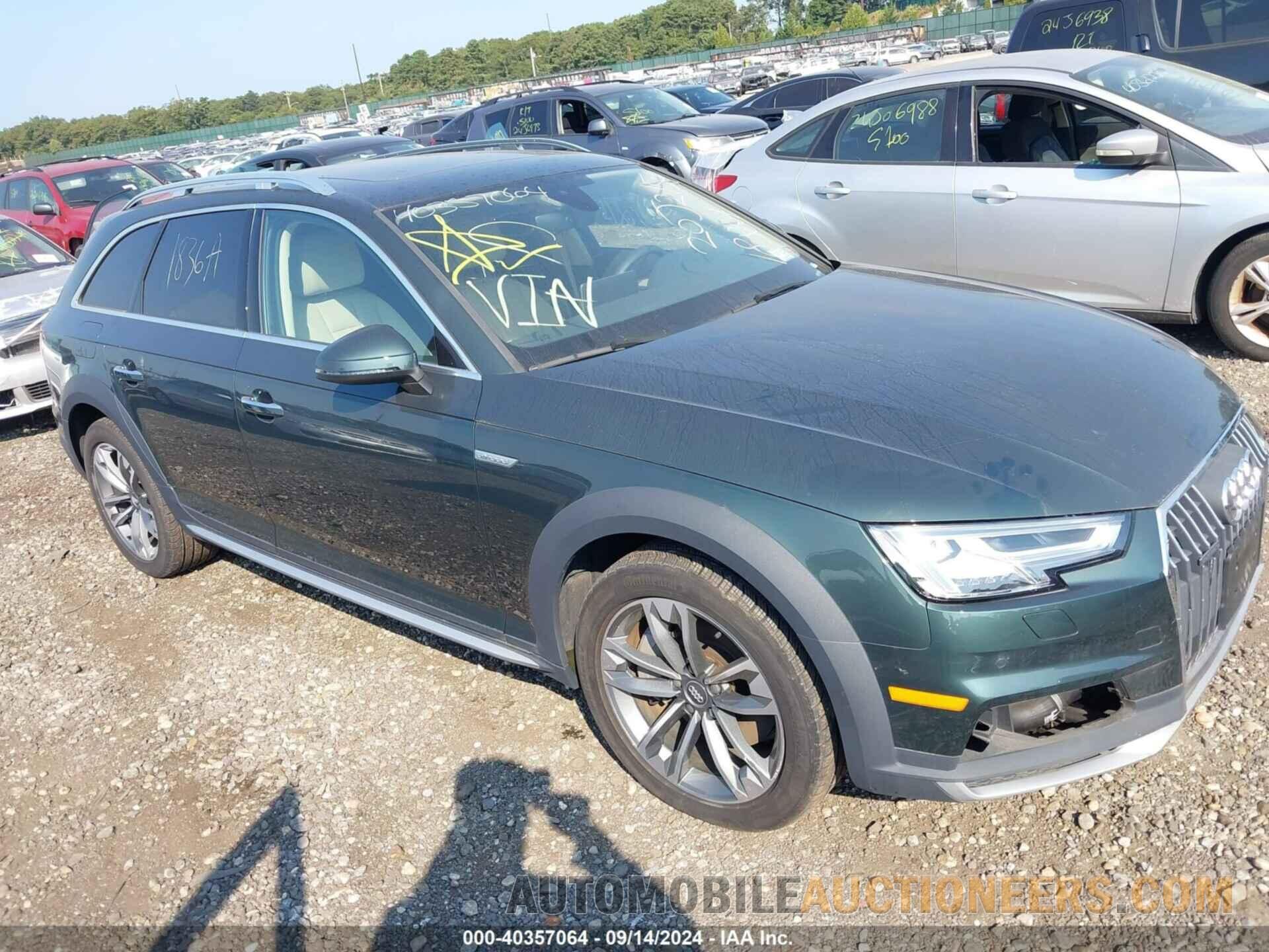 WA18NAF43KA012283 AUDI A4 ALLROAD 2019