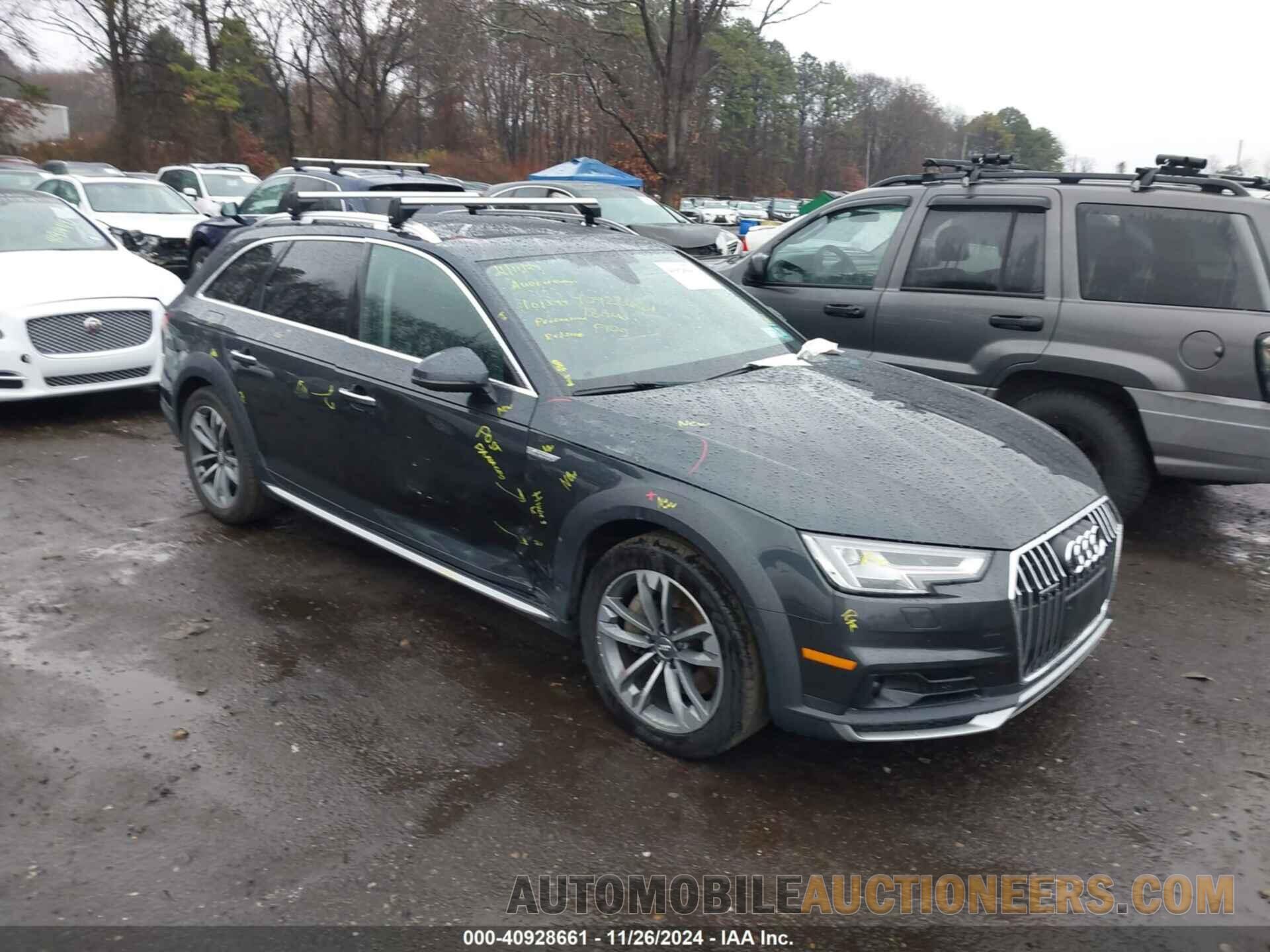 WA19NAF47JA127214 AUDI A4 ALLROAD 2018