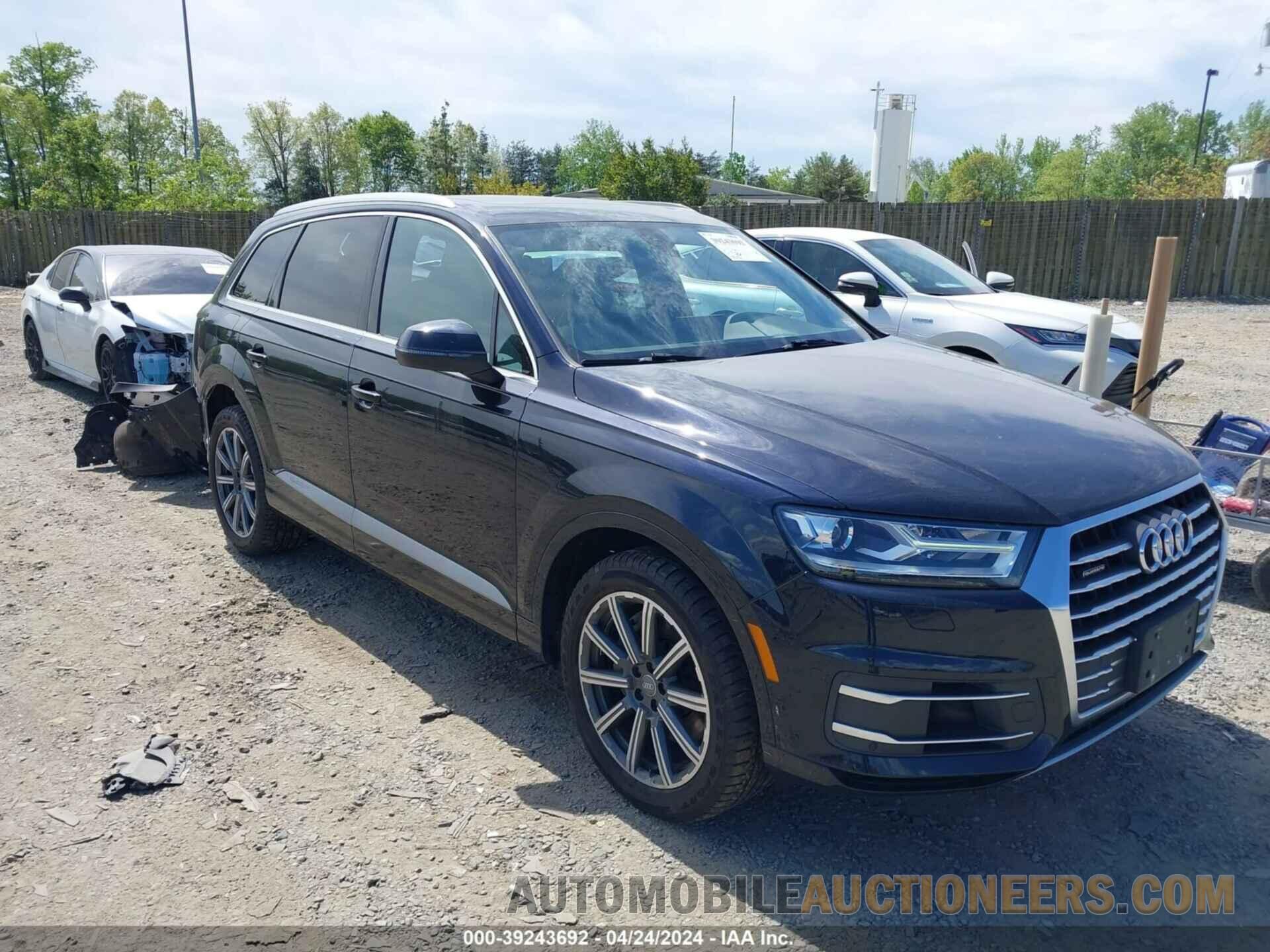 WA1AAAF72HD014766 AUDI Q7 2017