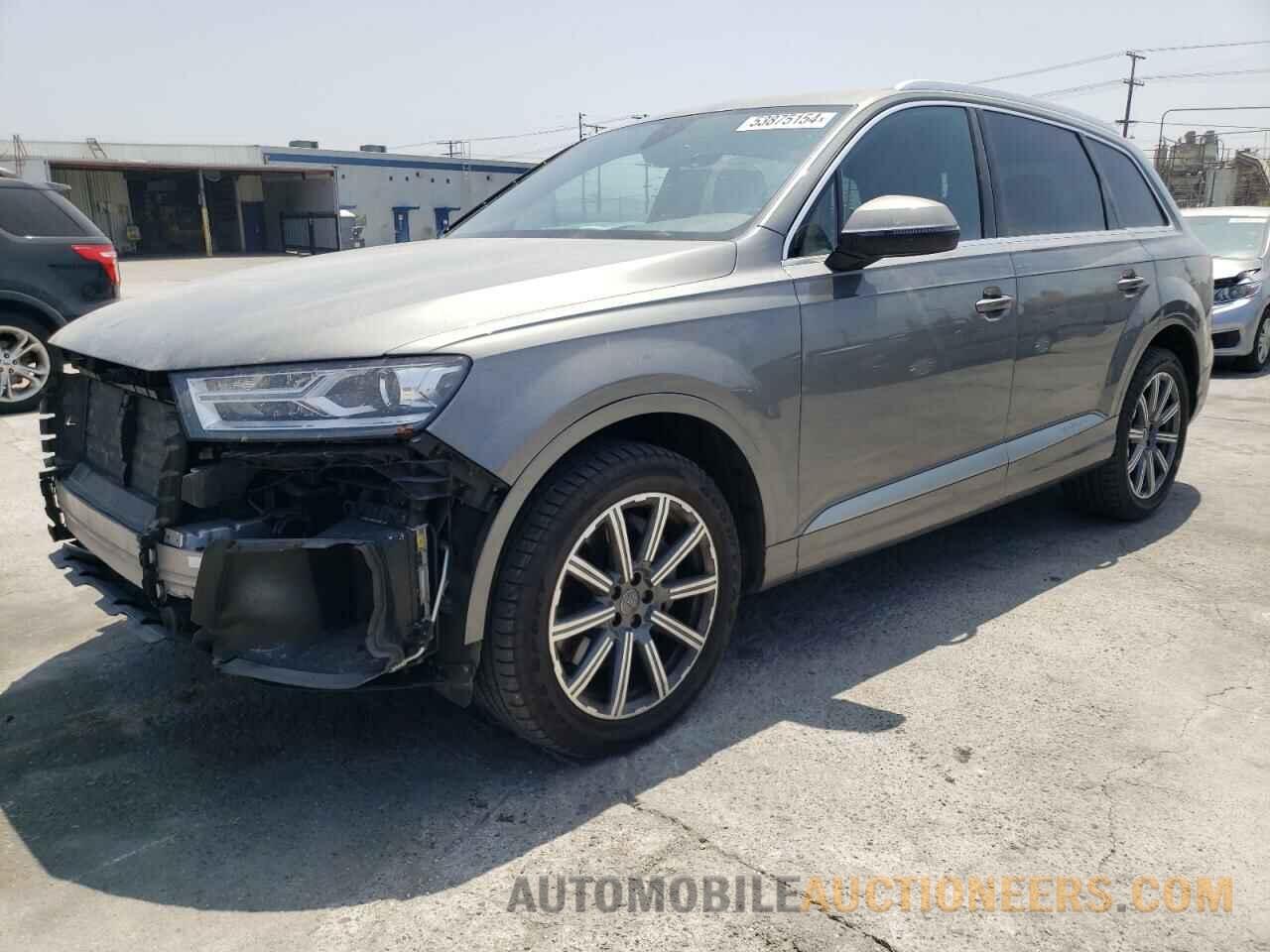 WA1AAAF72HD055110 AUDI Q7 2017