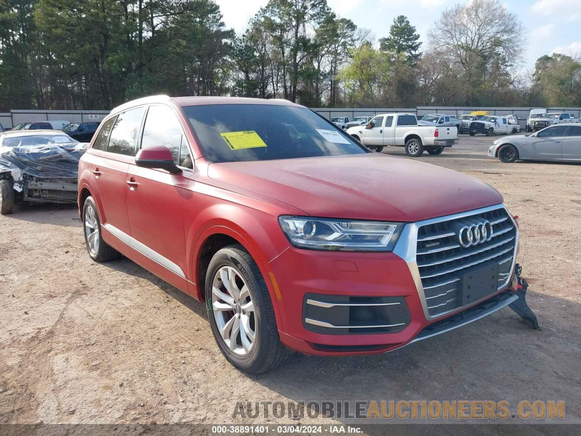 WA1AAAF73HD047484 AUDI Q7 2017