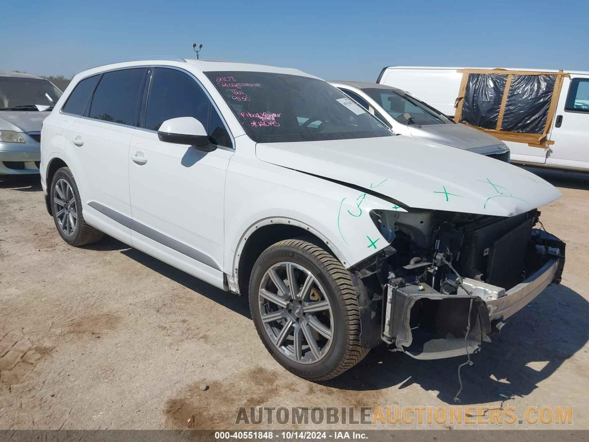 WA1AAAF74HD039443 AUDI Q7 2017