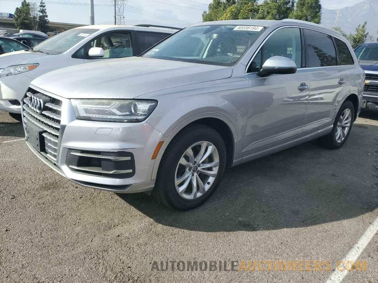 WA1AAAF78HD003965 AUDI Q7 2017