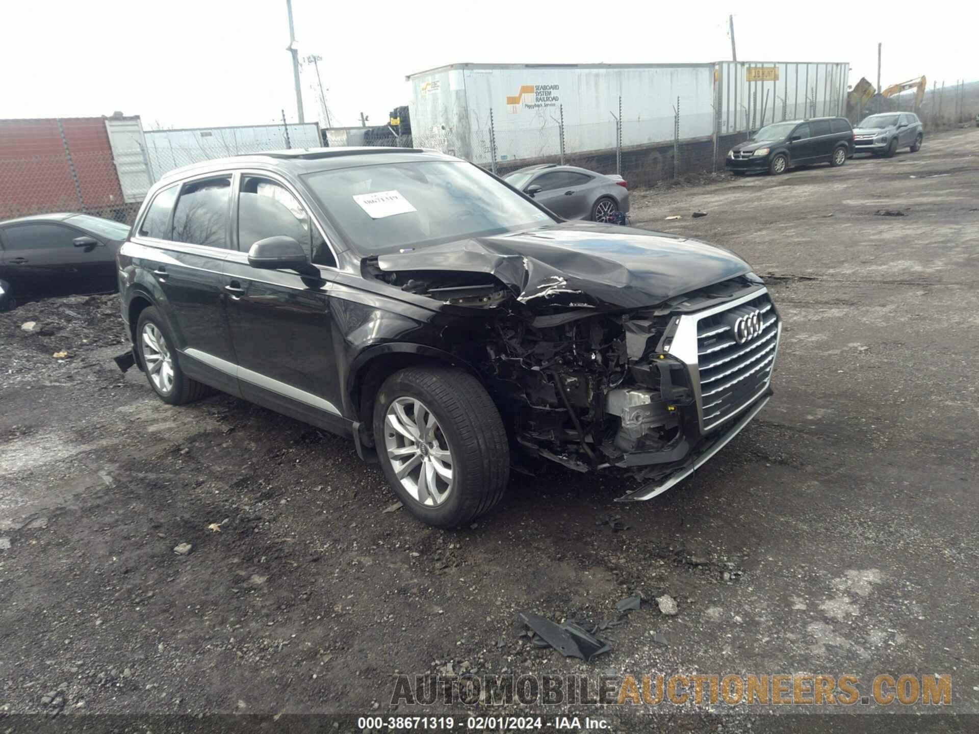 WA1AAAF7XHD034425 AUDI Q7 2017