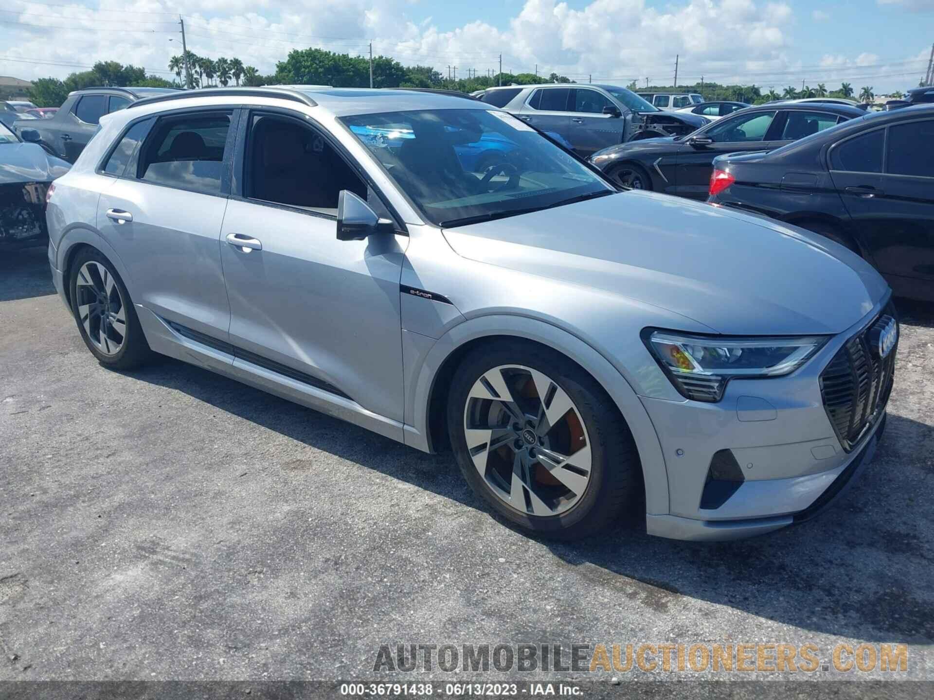 WA1AAAGE2NB015257 AUDI E-TRON 2022