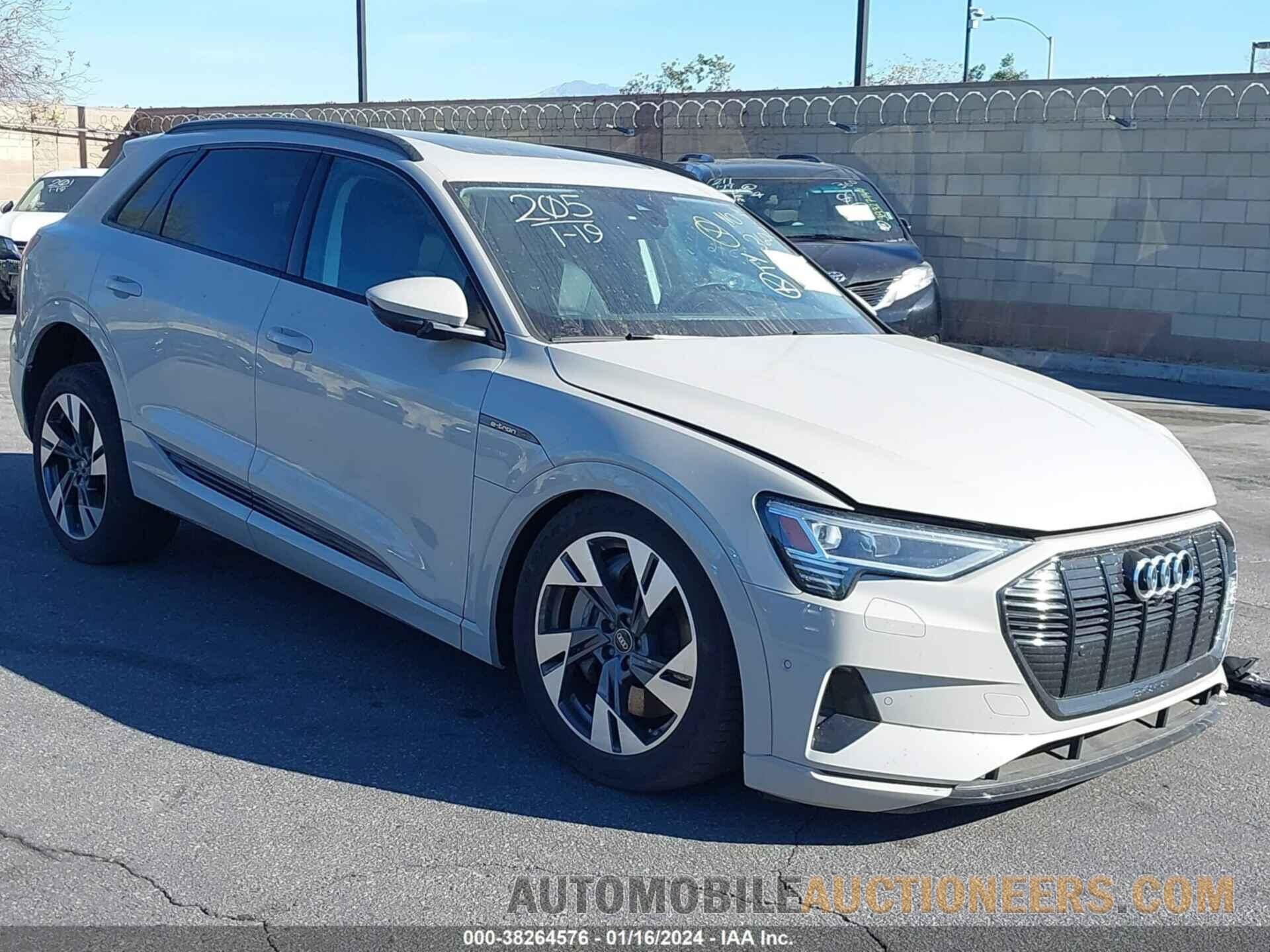 WA1AAAGE7NB019630 AUDI E-TRON 2022