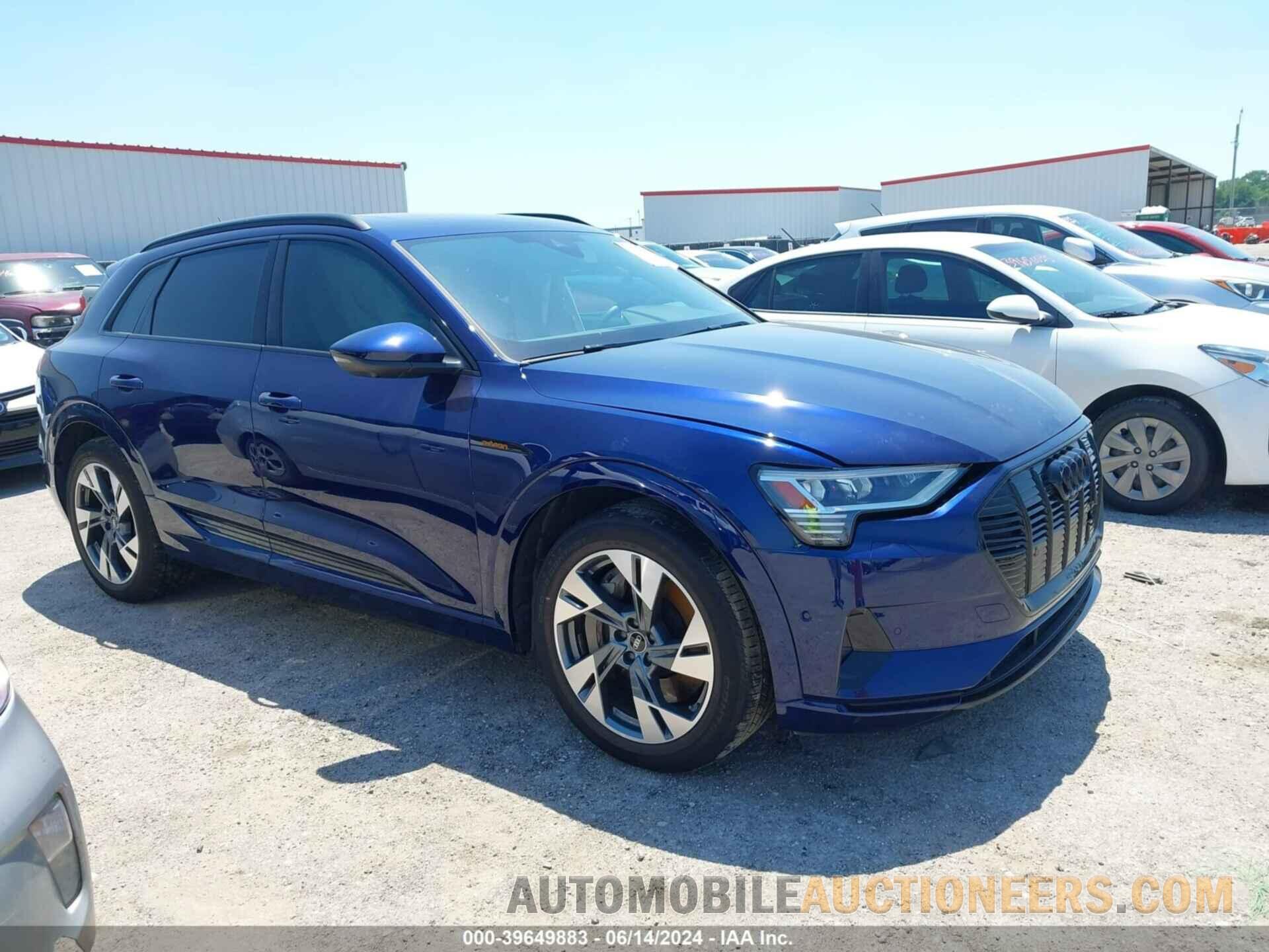 WA1AAAGE9NB037899 AUDI E-TRON 2022