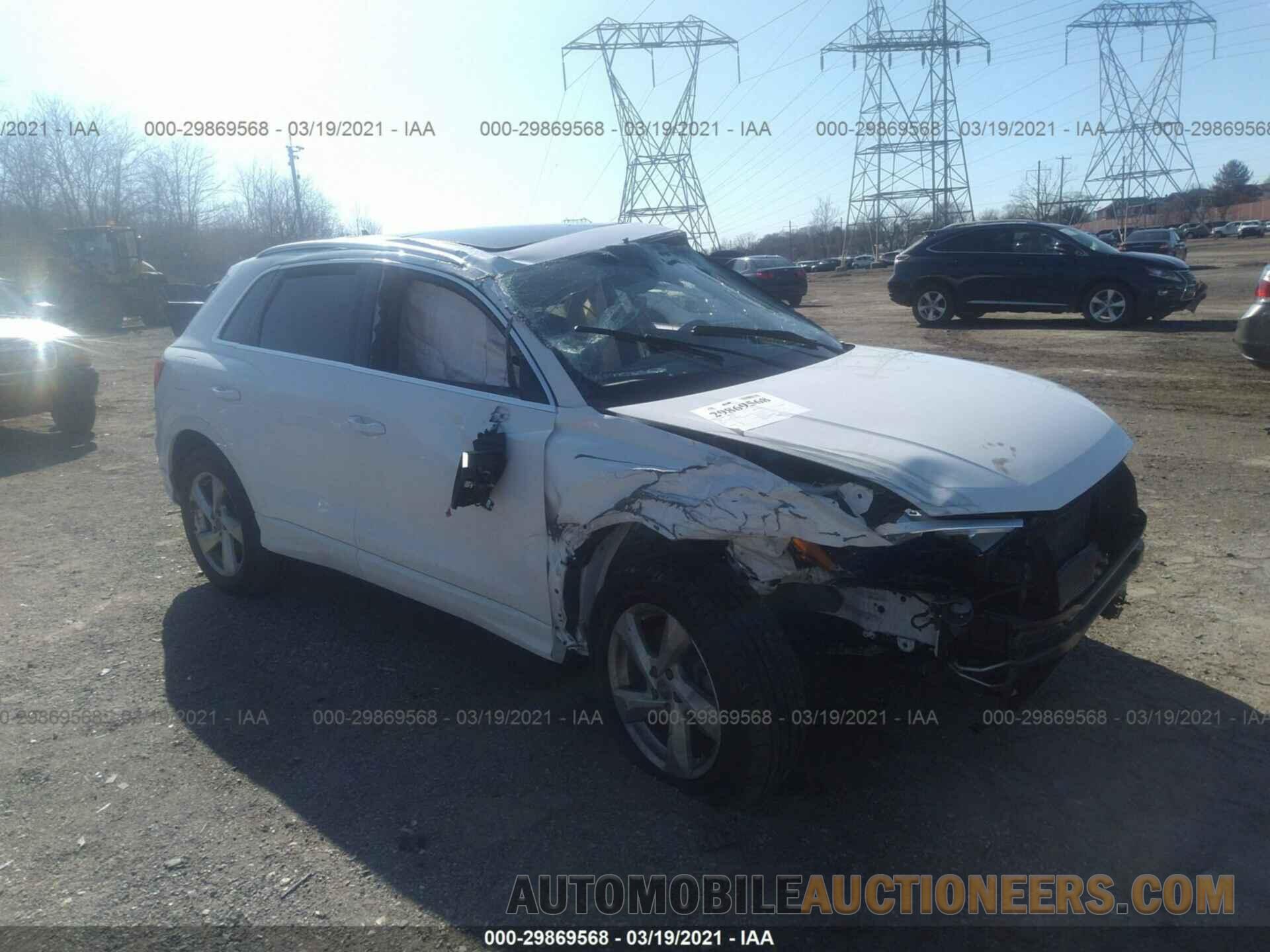 WA1AECF36L1003695 AUDI Q3 2020