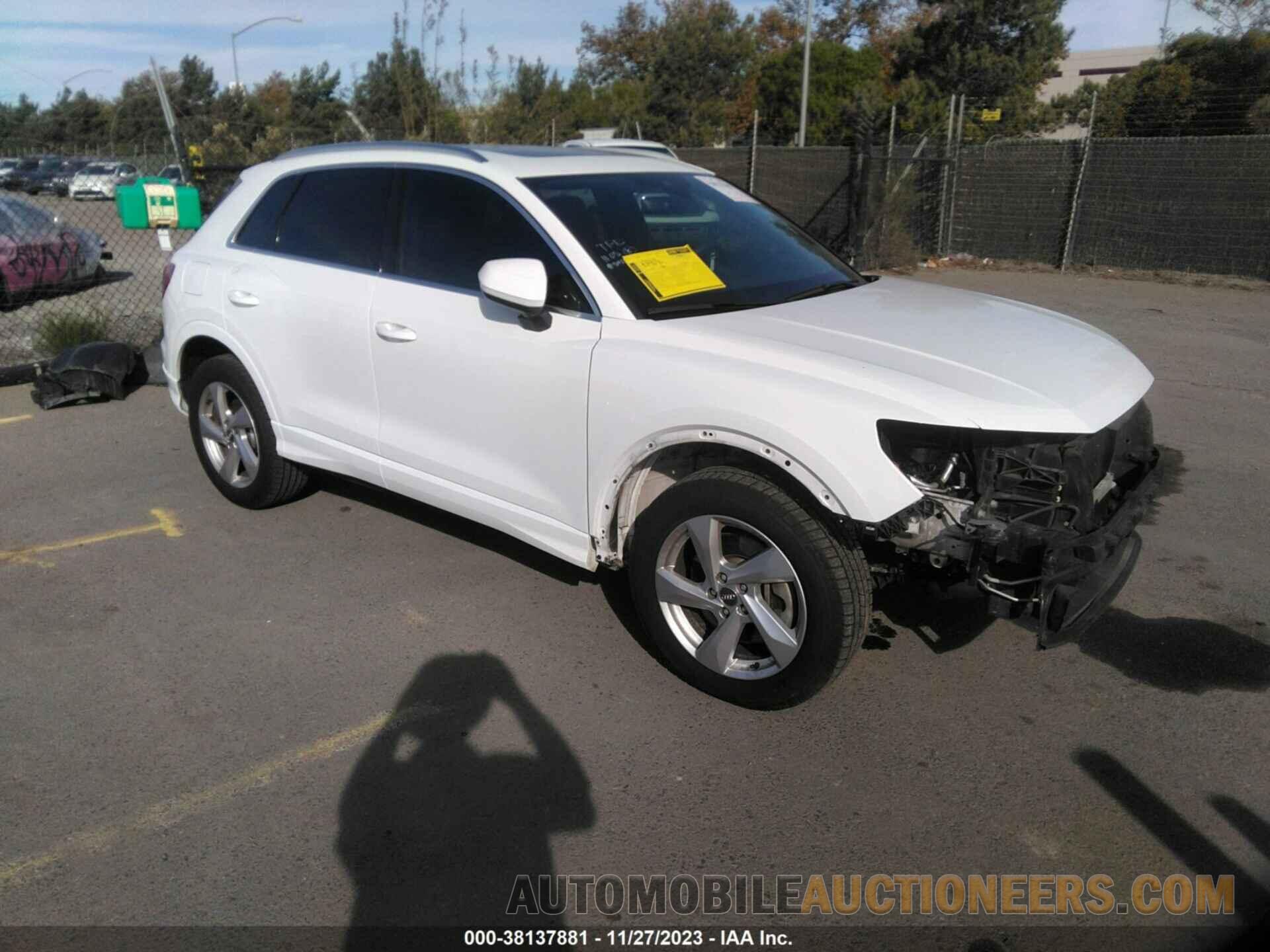 WA1AECF37L1038424 AUDI Q3 2020