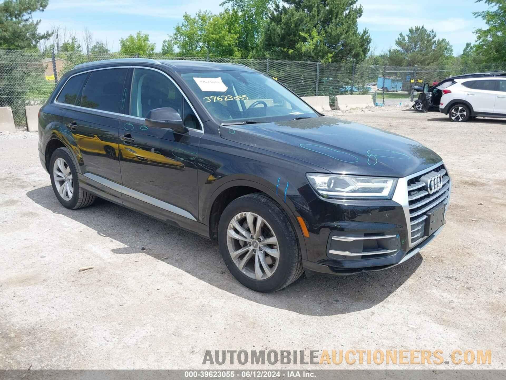 WA1AHAF71KD037748 AUDI Q7 2019