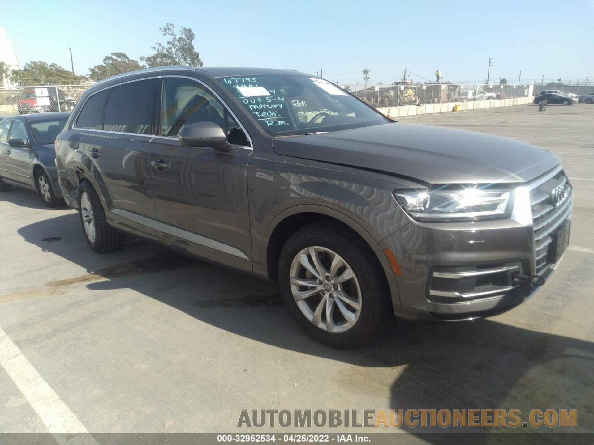 WA1AHAF77KD016354 AUDI Q7 2019