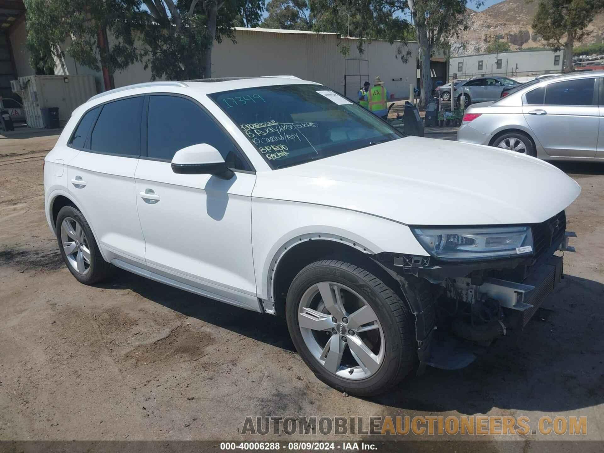 WA1ANAFY2J2003720 AUDI Q5 2018