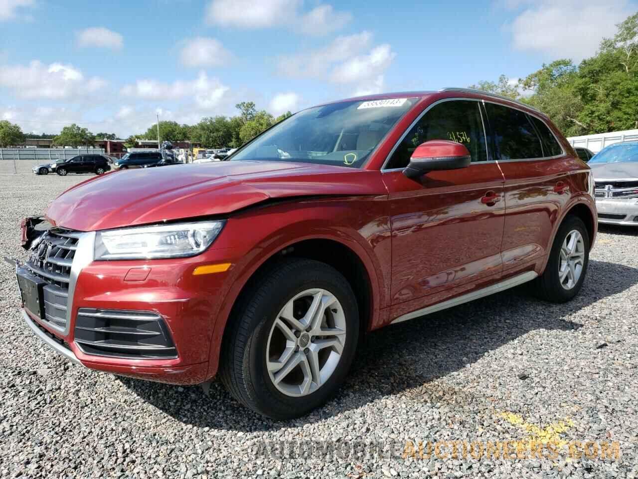 WA1ANAFY3K2108378 AUDI Q5 2019