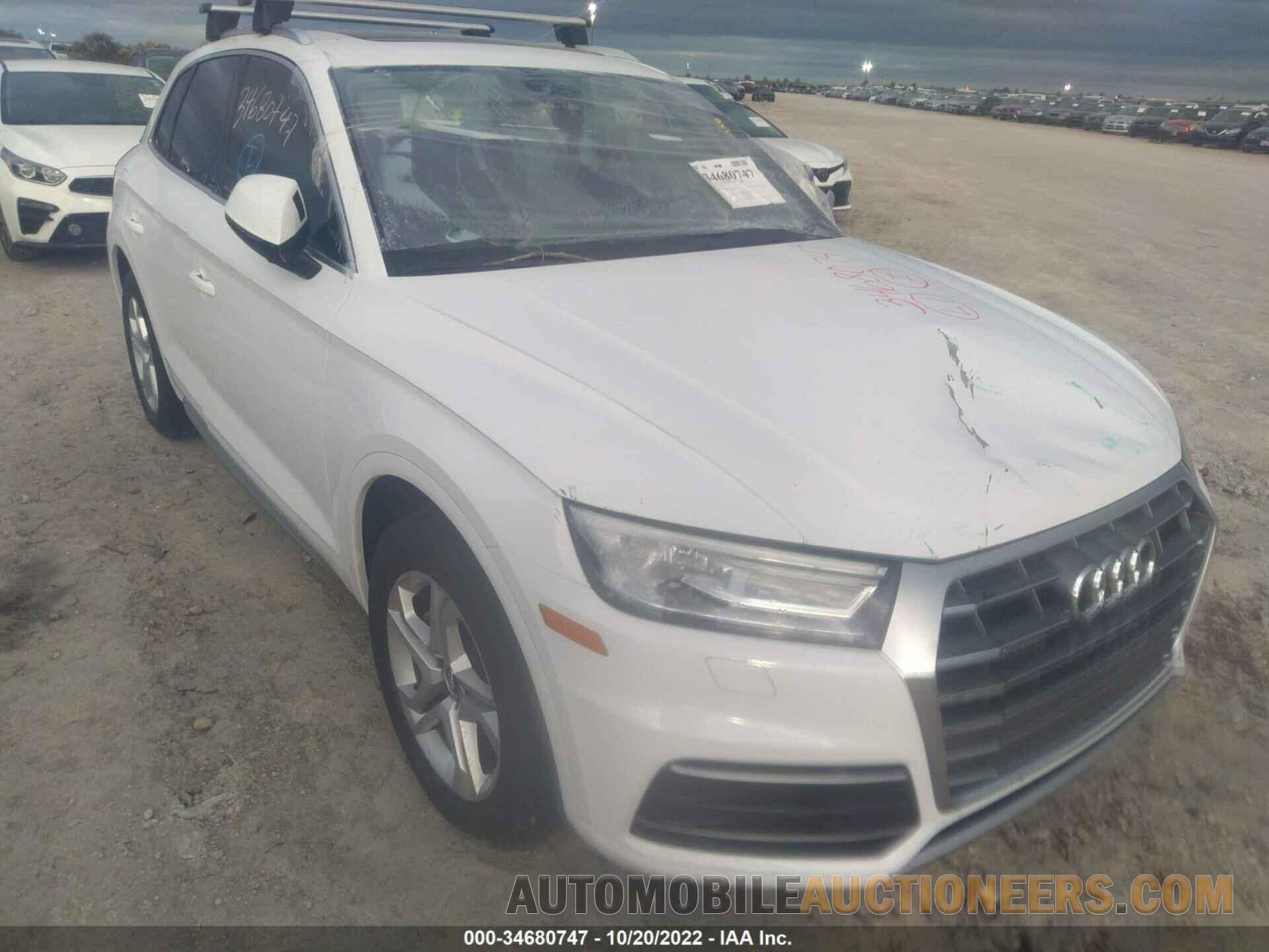 WA1ANAFY6K2075876 AUDI Q5 2019