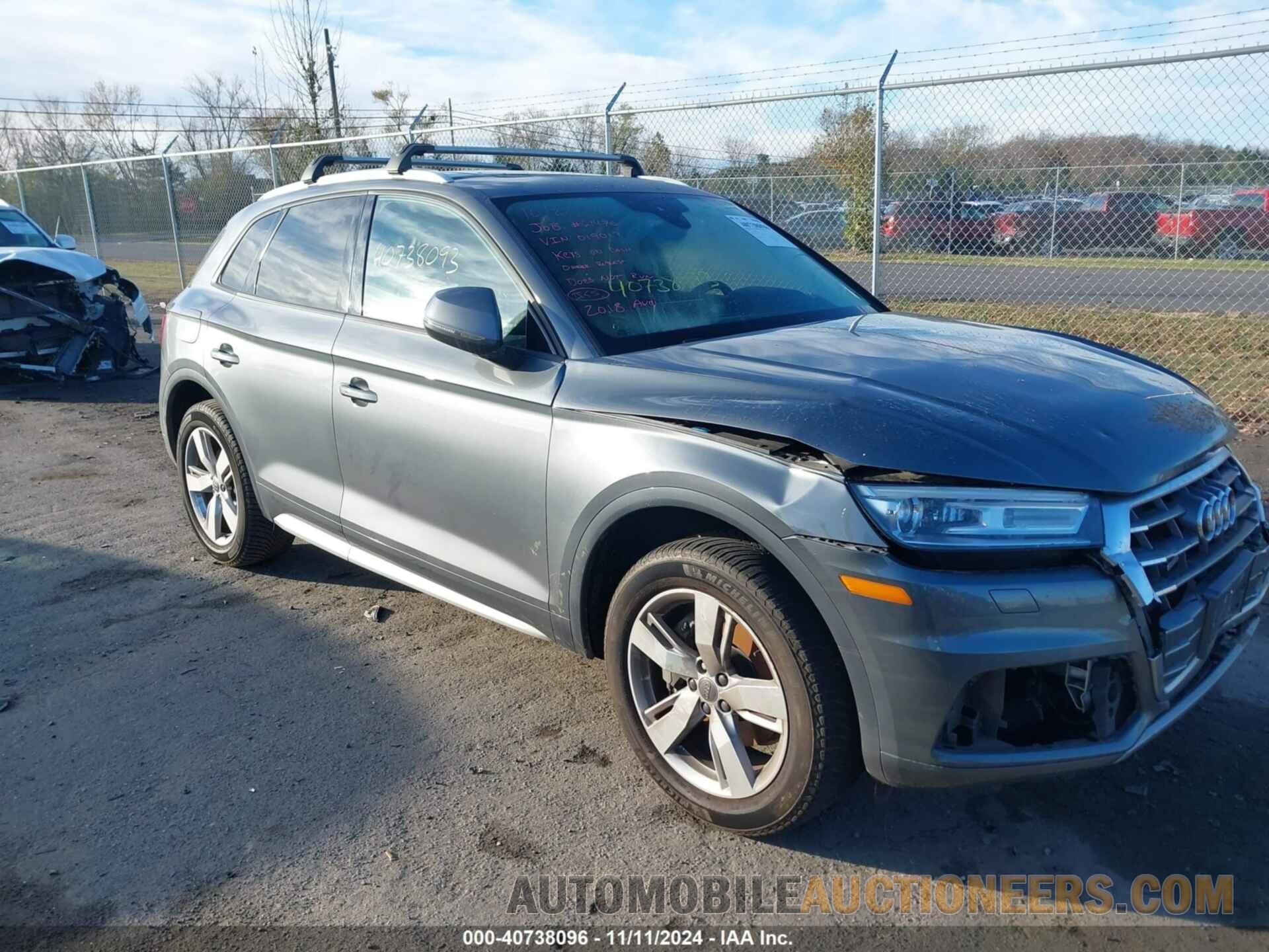 WA1ANAFYXJ2019017 AUDI Q5 2018