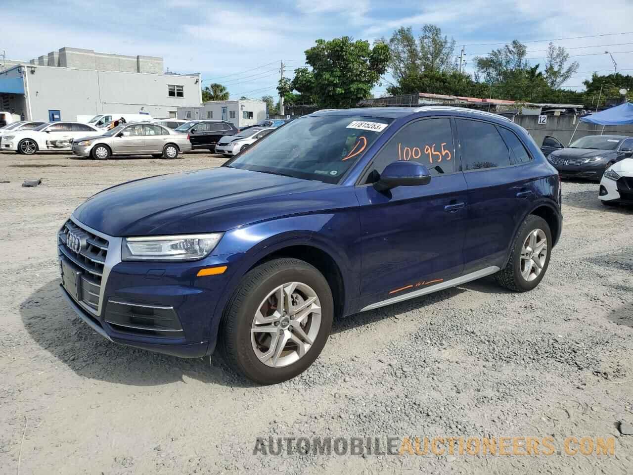 WA1ANAFYXJ2021530 AUDI Q5 2018