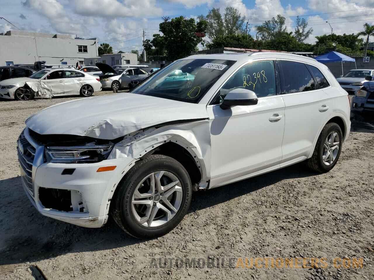 WA1ANAFYXK2070308 AUDI Q5 2019