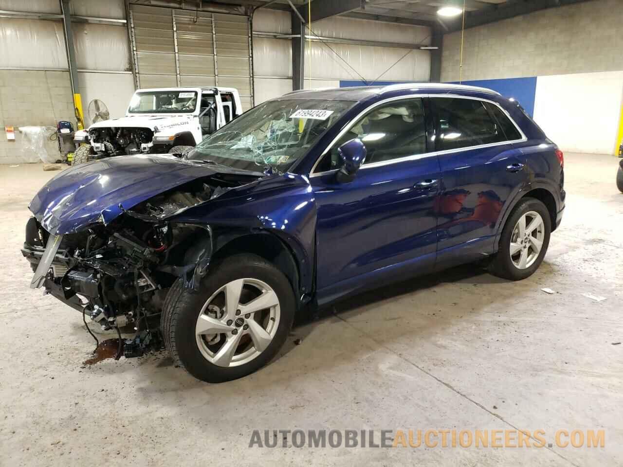 WA1AUCF33M1102348 AUDI Q3 2021