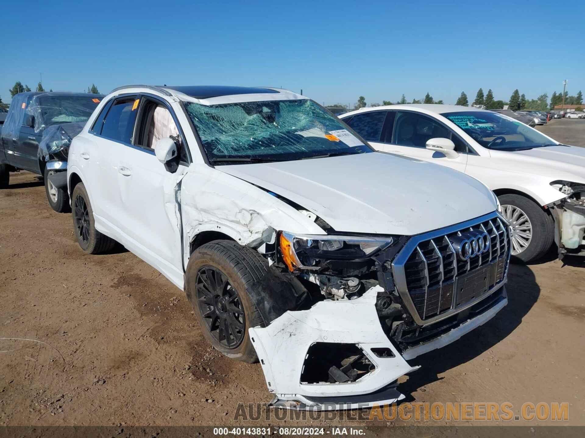 WA1AUCF38N1003381 AUDI Q3 2022