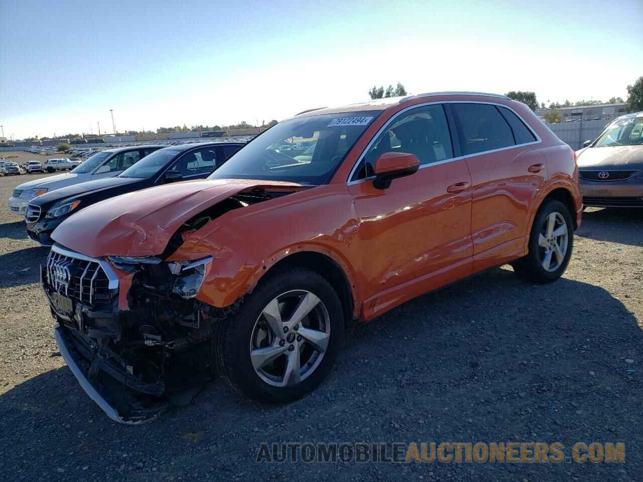 WA1AUCF39M1126332 AUDI Q3 2021