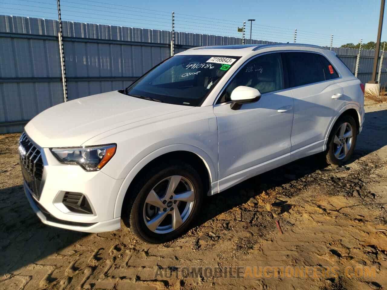 WA1AUCF3XM1066125 AUDI Q3 2021