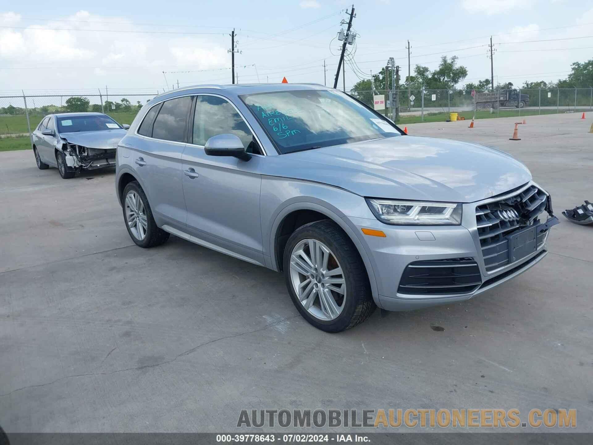 WA1BNAFY2J2136711 AUDI Q5 2018