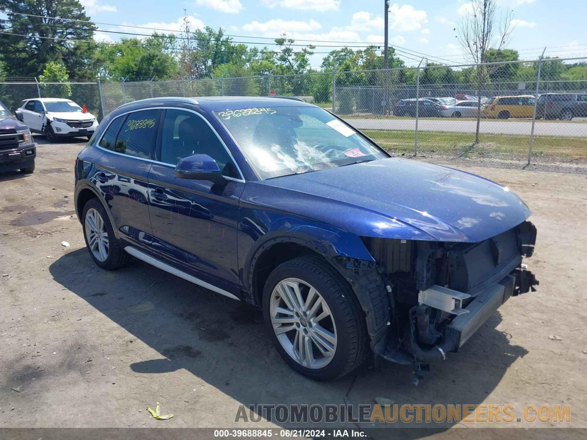 WA1BNAFY3J2118427 AUDI Q5 2018