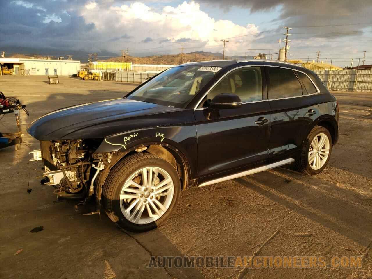 WA1BNAFY3J2216583 AUDI Q5 2018