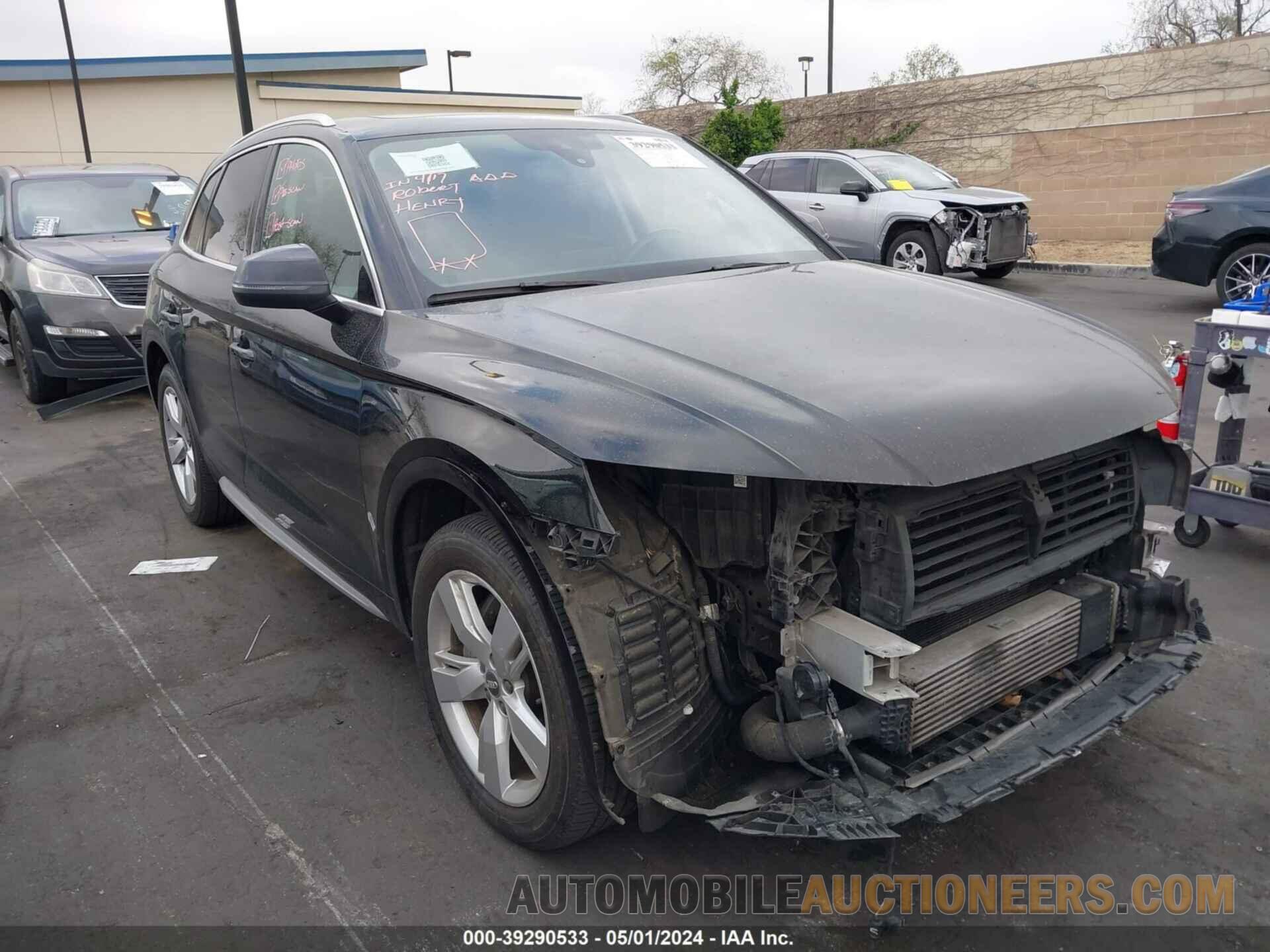 WA1BNAFY4J2166972 AUDI Q5 2018