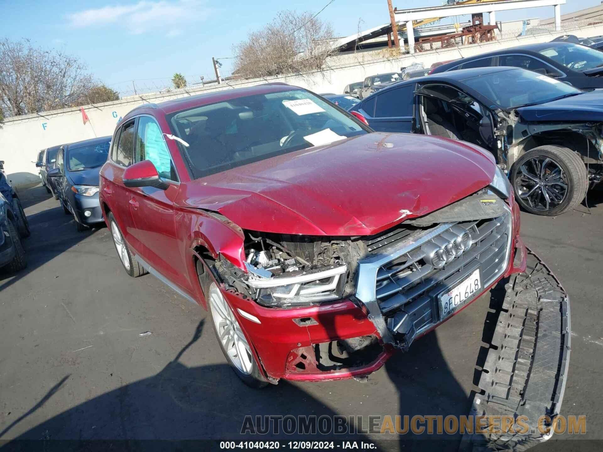 WA1BNAFYXJ2176437 AUDI Q5 2018