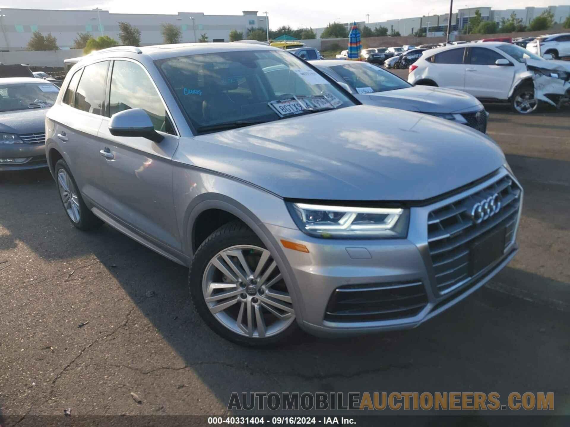 WA1BNAFYXJ2206729 AUDI Q5 2018