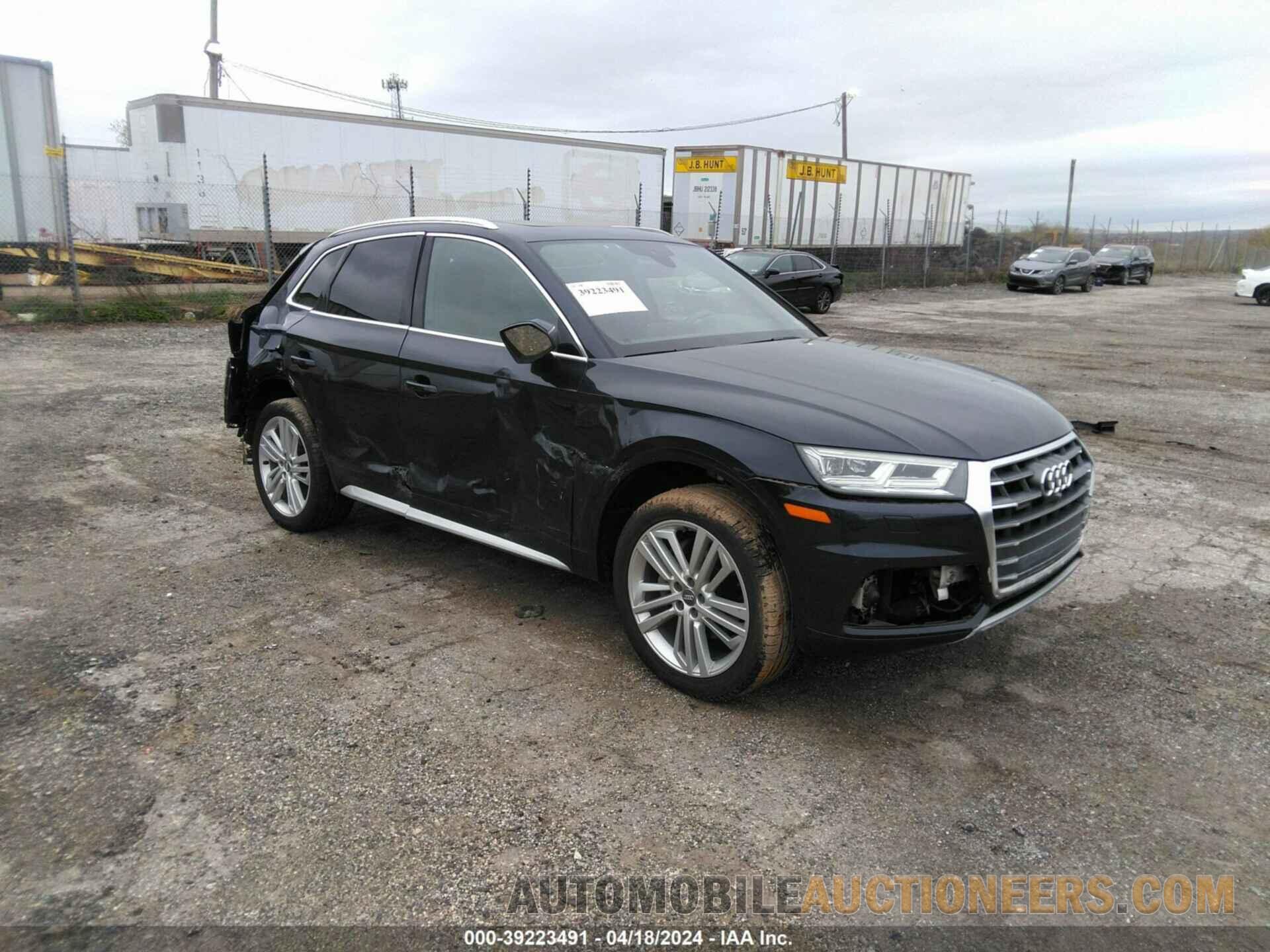 WA1CNAFY5J2091882 AUDI Q5 2018