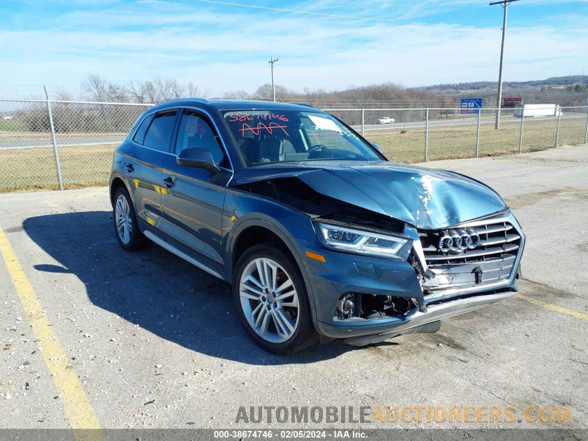 WA1CNAFY5J2214290 AUDI Q5 2018