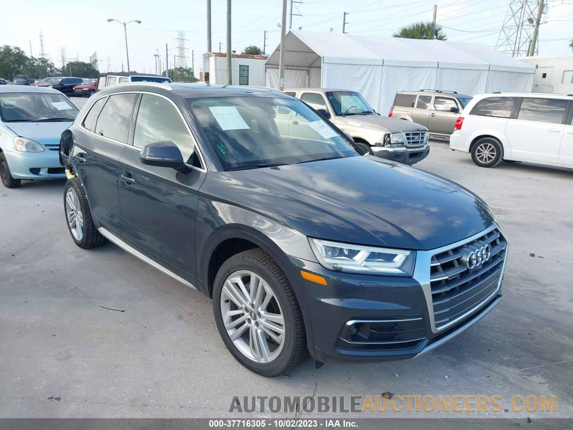 WA1CNAFY6J2163480 AUDI Q5 2018